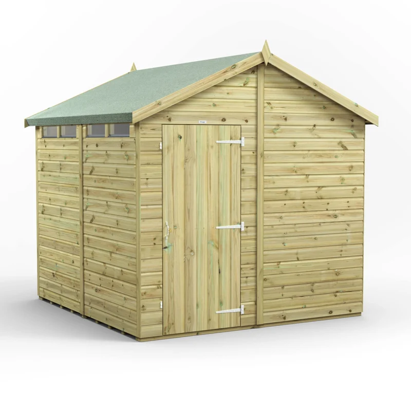 Premium Apex Security Shed