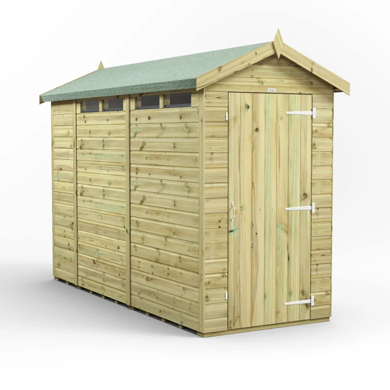 Premium Apex Security Shed