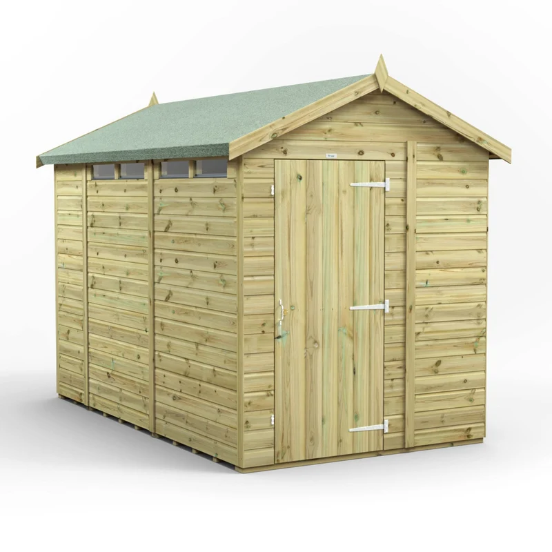 Premium Apex Security Shed