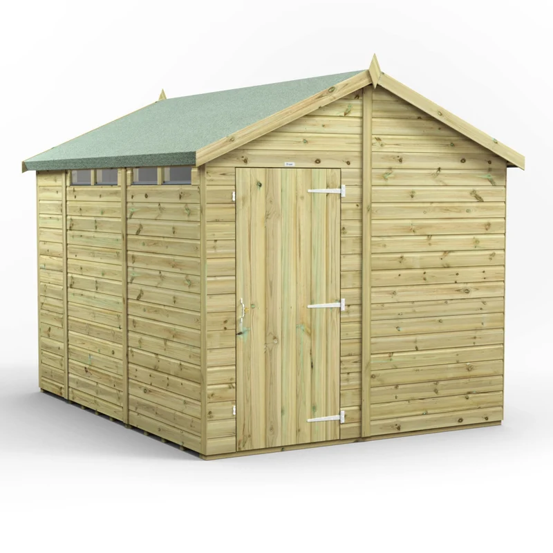 Premium Apex Security Shed