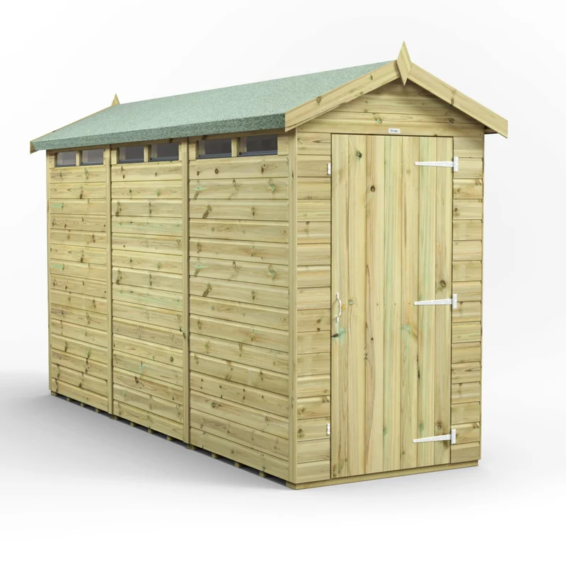 Premium Apex Security Shed