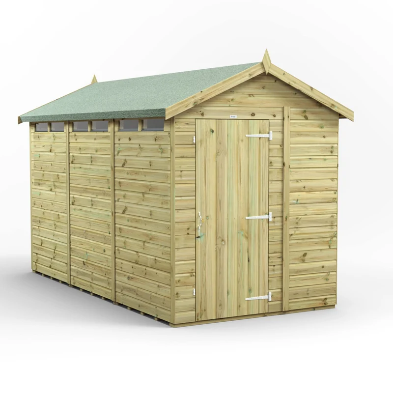 Premium Apex Security Shed