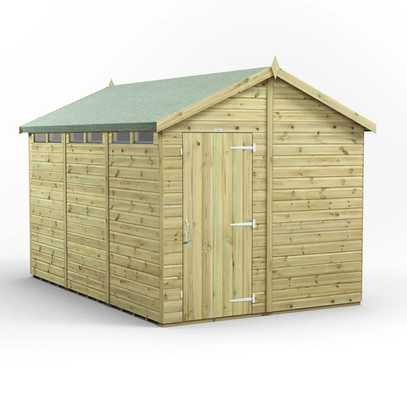 Premium Apex Security Shed