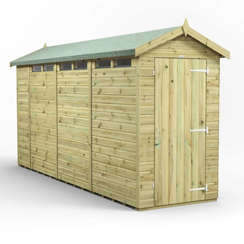Premium Apex Security Shed