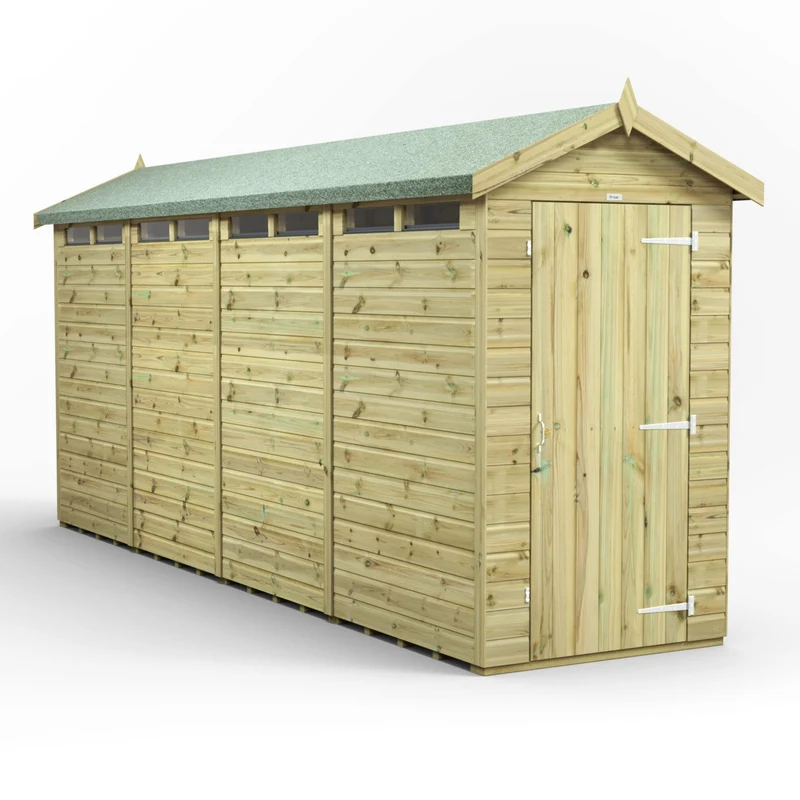 Premium Apex Security Shed