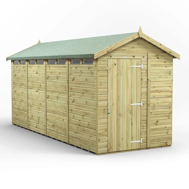 Premium Apex Security Shed