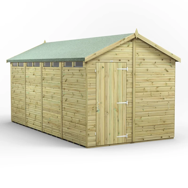 Premium Apex Security Shed