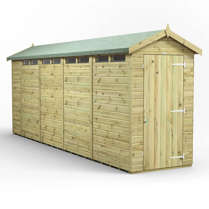Premium Apex Security Shed