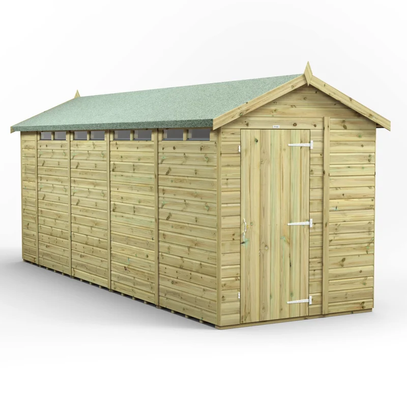 Premium Apex Security Shed