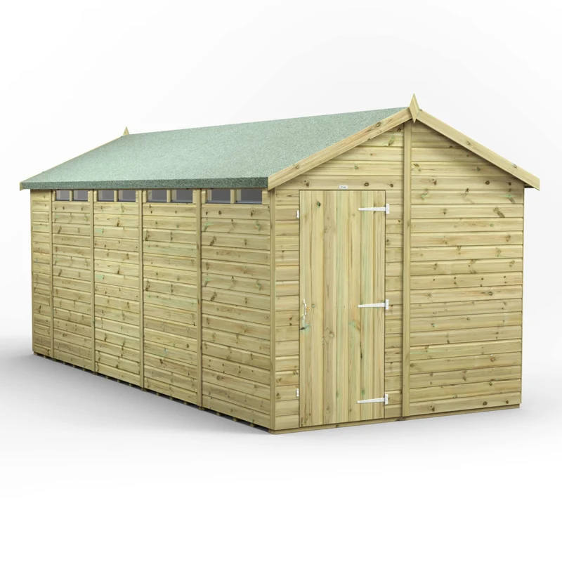 Premium Apex Security Shed