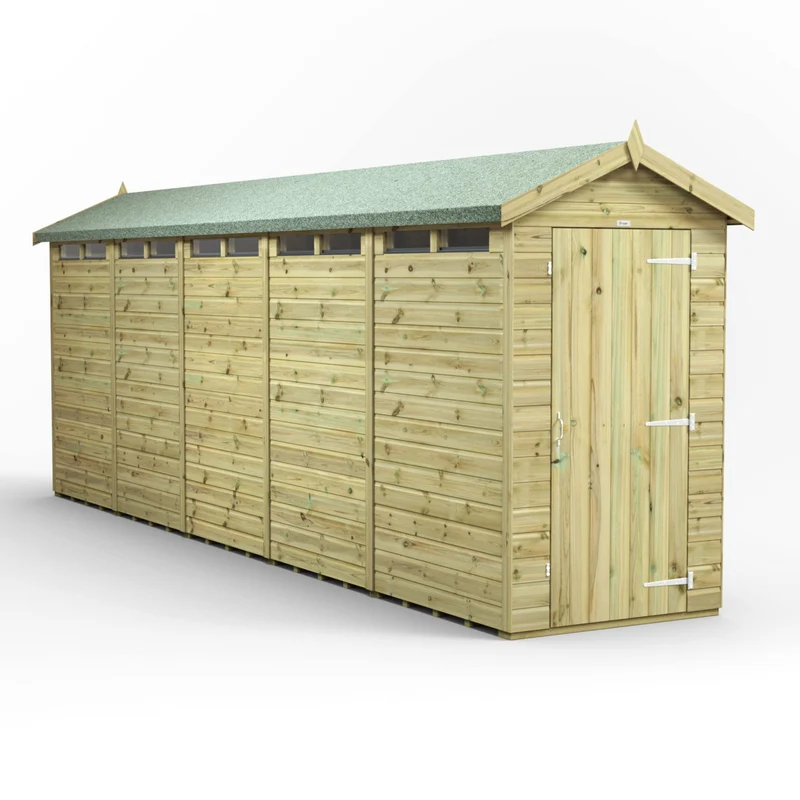 Premium Apex Security Shed