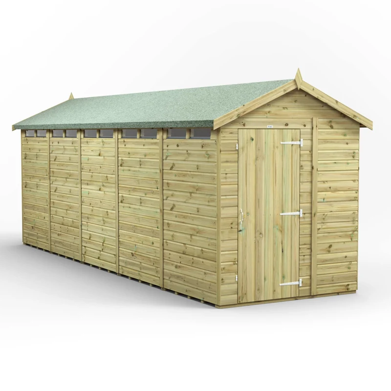 Premium Apex Security Shed