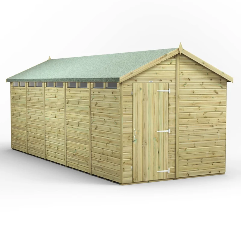 Premium Apex Security Shed
