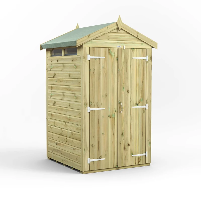 Premium Apex Security Shed