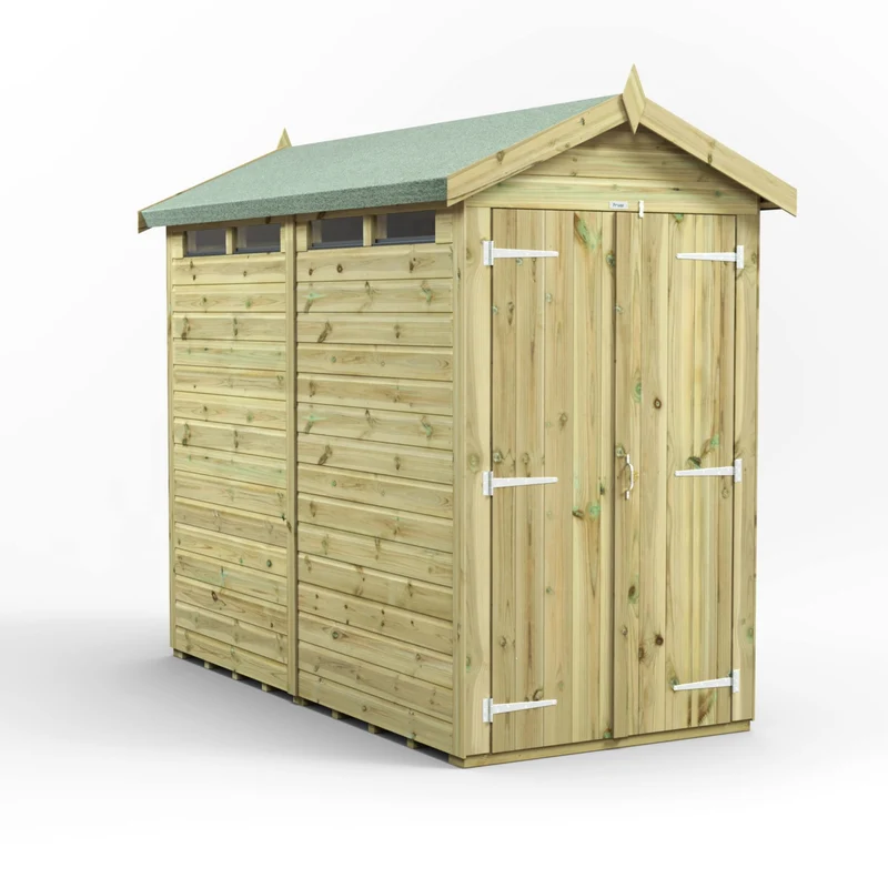 Premium Apex Security Shed