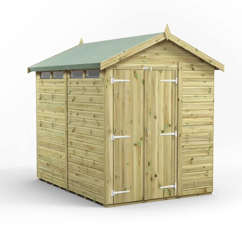 Premium Apex Security Shed