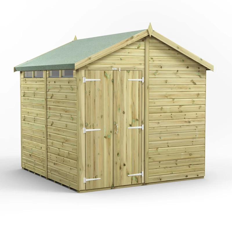 Premium Apex Security Shed
