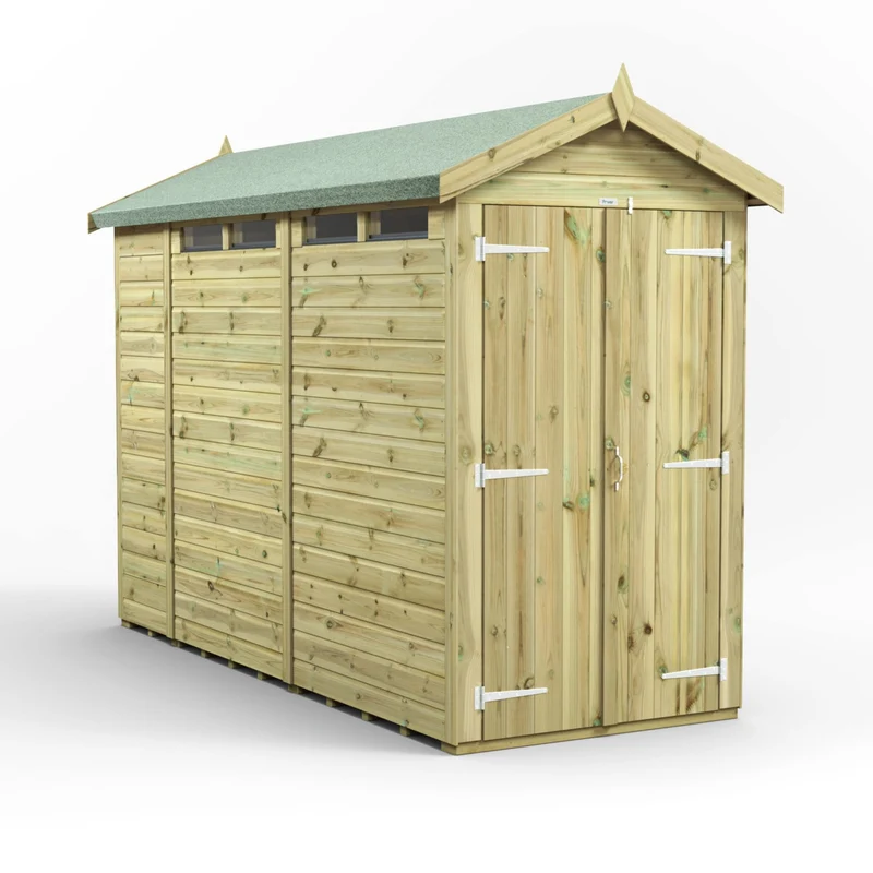 Premium Apex Security Shed