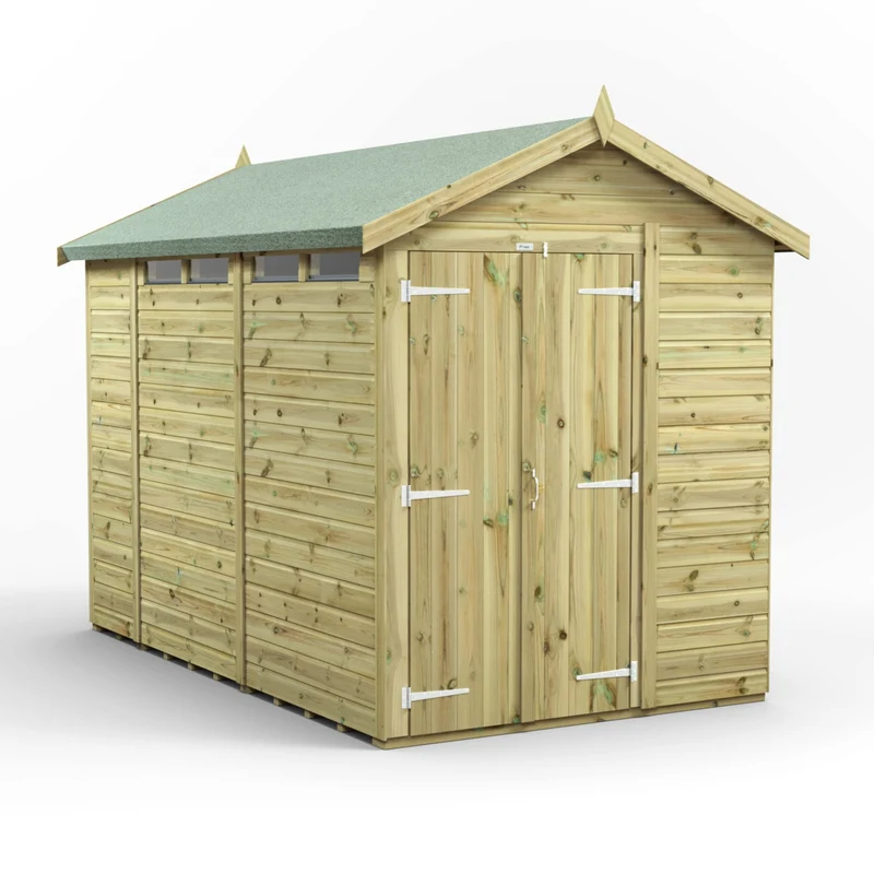 Premium Apex Security Shed
