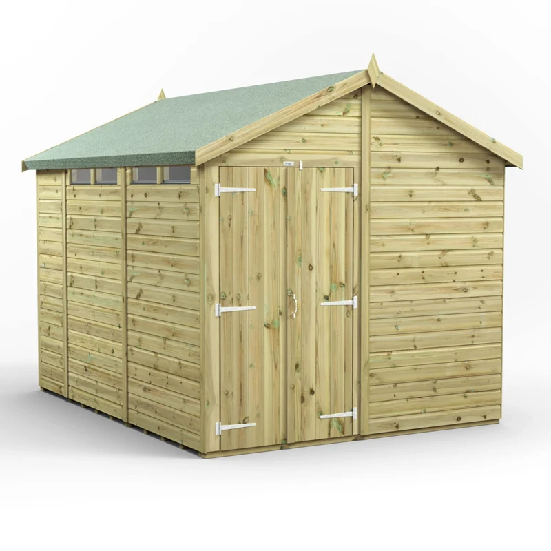 Premium Apex Security Shed