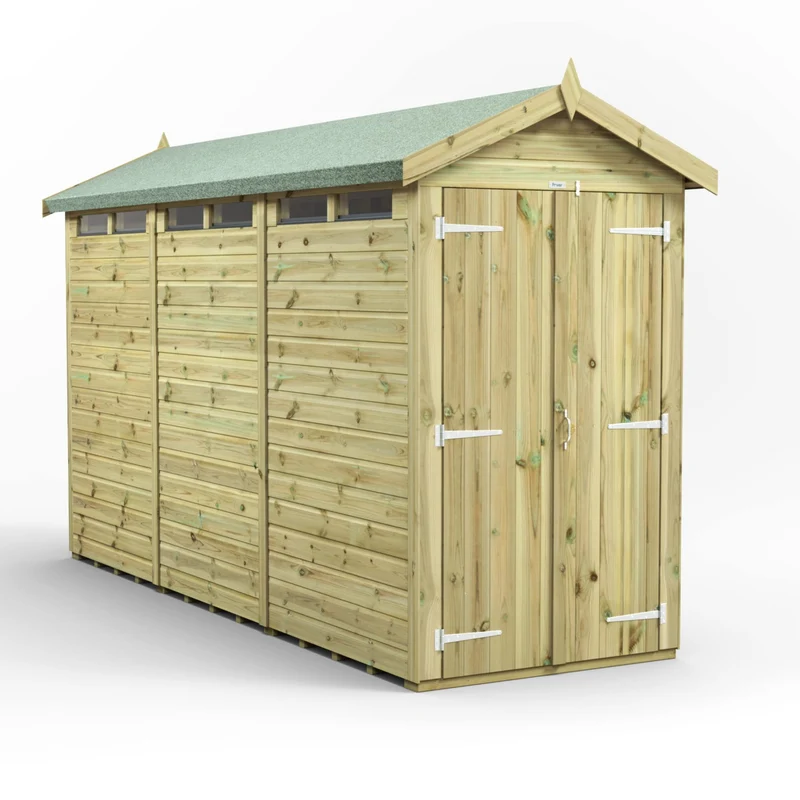 Premium Apex Security Shed