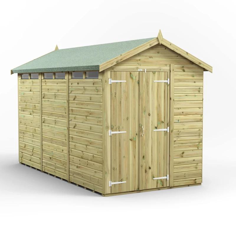 Premium Apex Security Shed