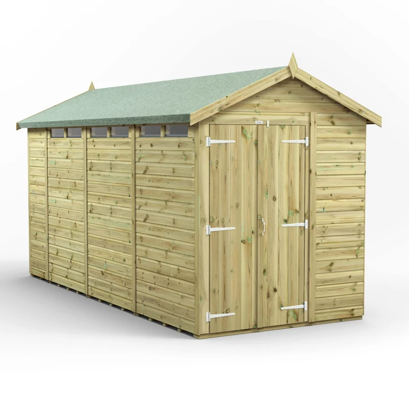 Premium Apex Security Shed