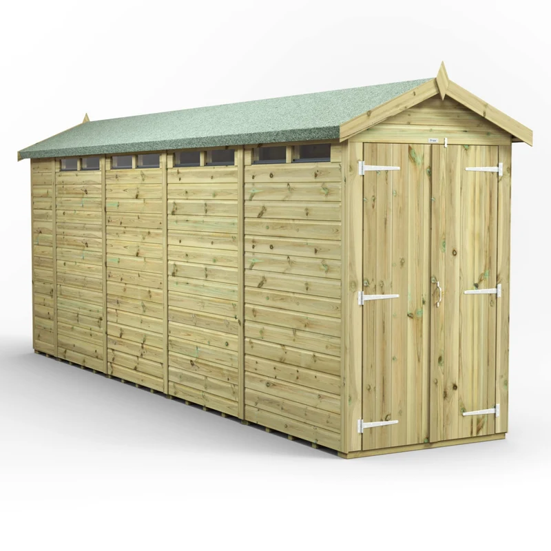 Premium Apex Security Shed