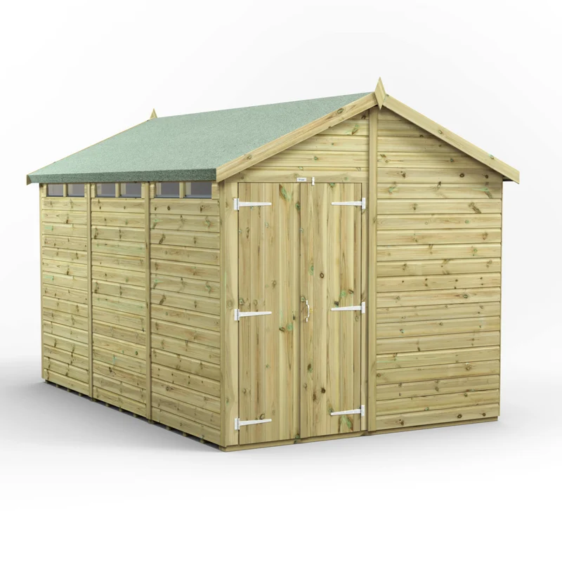 Premium Apex Security Shed