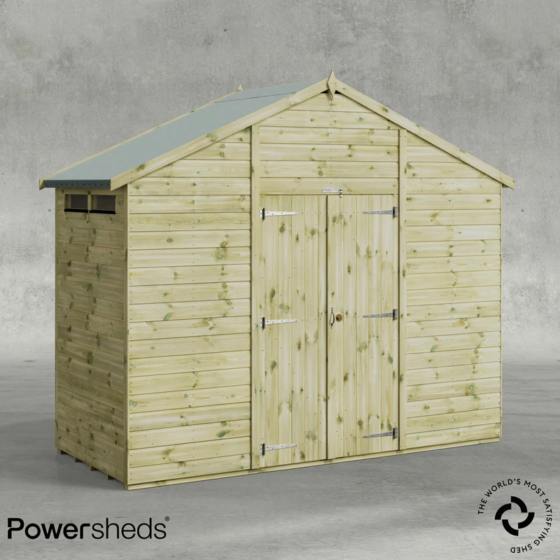 Premium Apex Security Shed