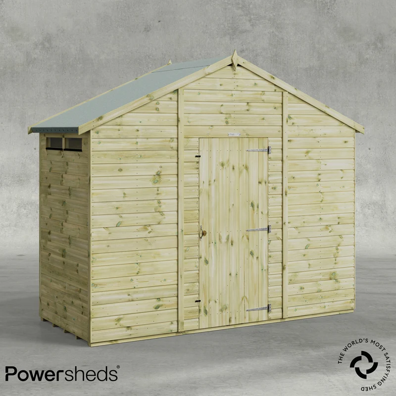 Premium Apex Security Shed