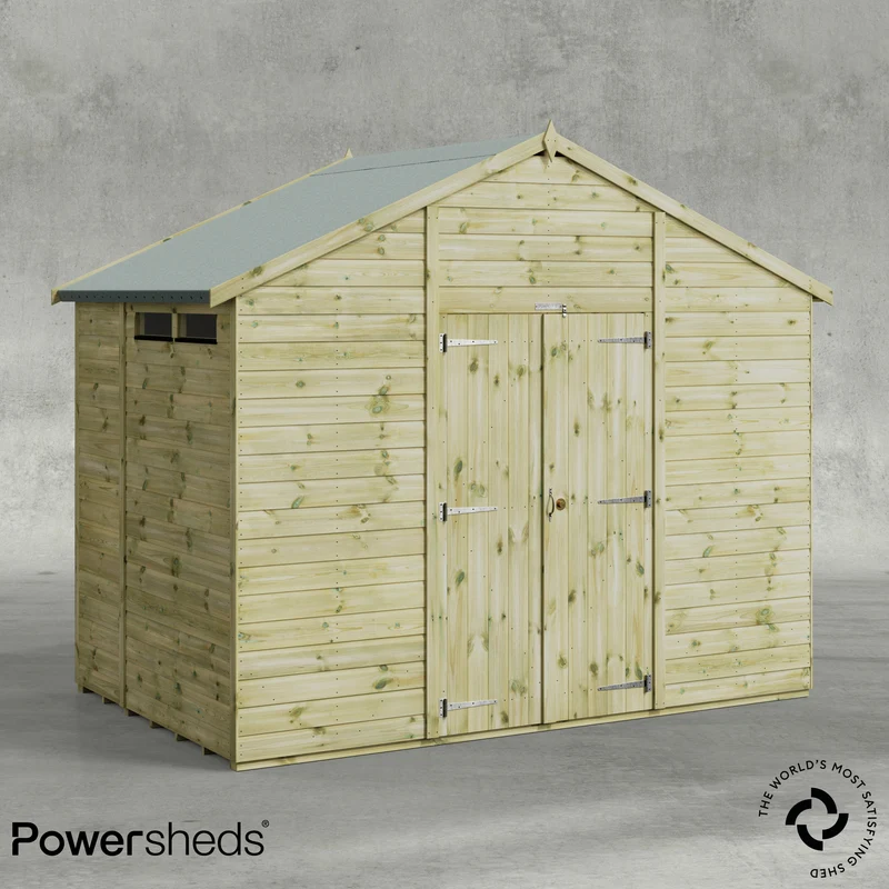 Premium Apex Security Shed