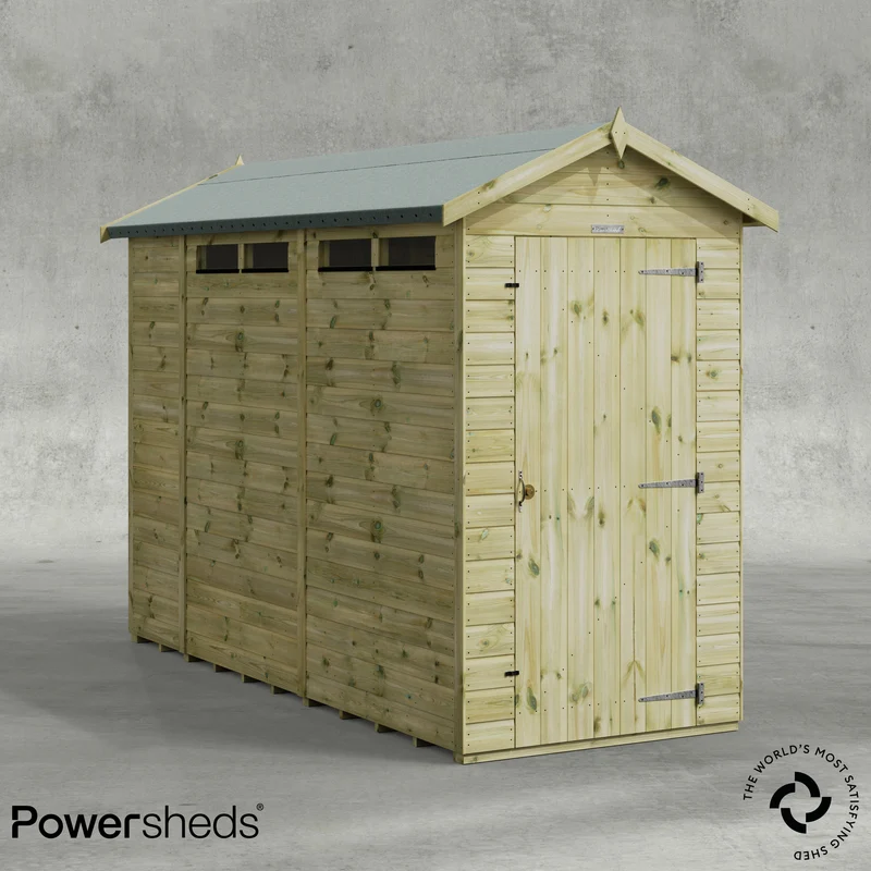 Premium Apex Security Shed
