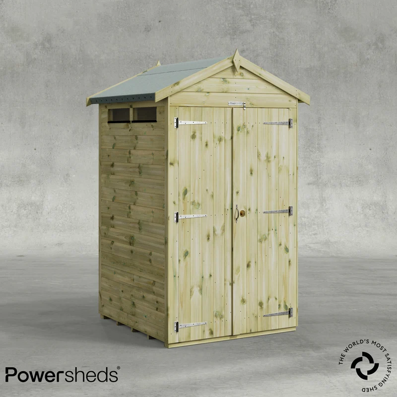 Premium Apex Security Shed