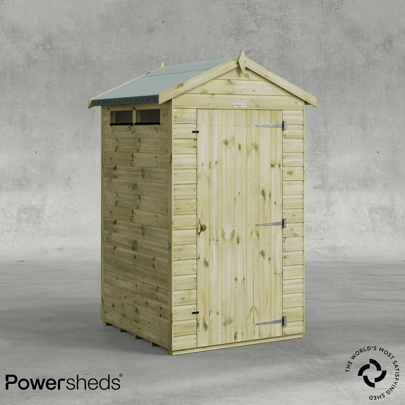 Premium Apex Security Shed