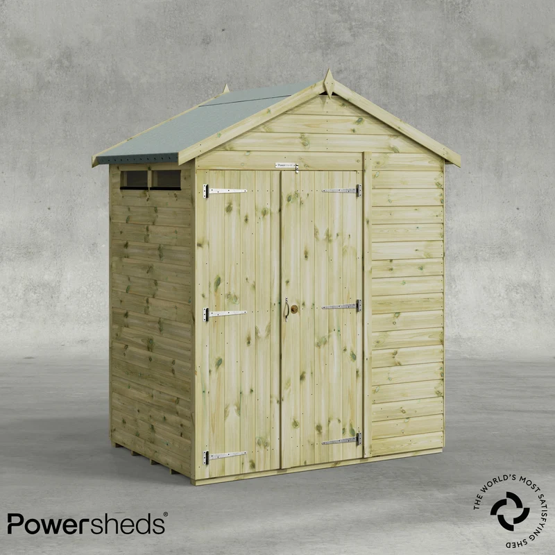 Premium Apex Security Shed
