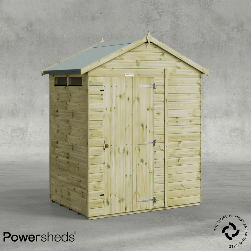 Premium Apex Security Shed