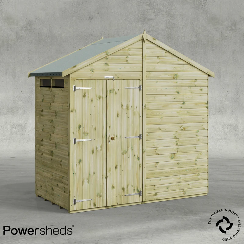 Premium Apex Security Shed