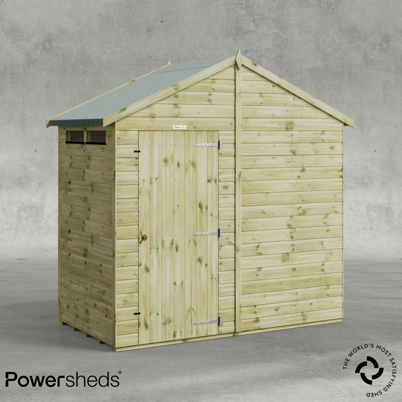 Premium Apex Security Shed
