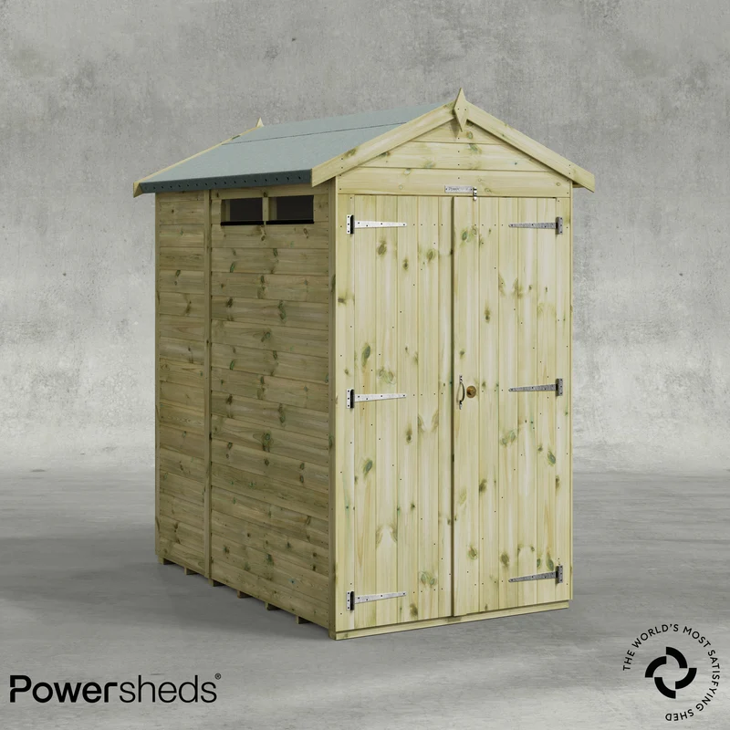Premium Apex Security Shed