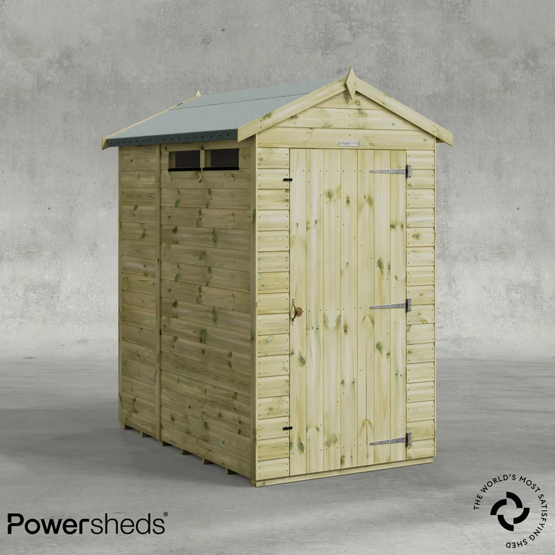 Premium Apex Security Shed