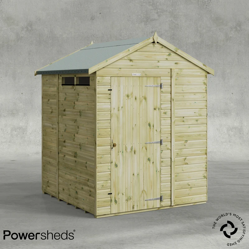 Premium Apex Security Shed