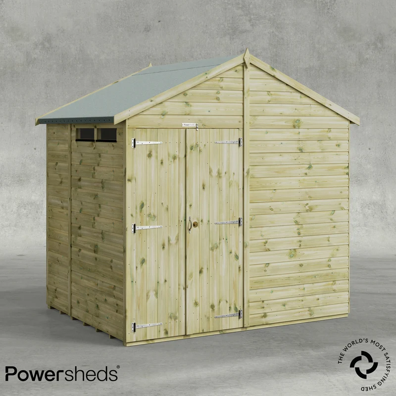 Premium Apex Security Shed