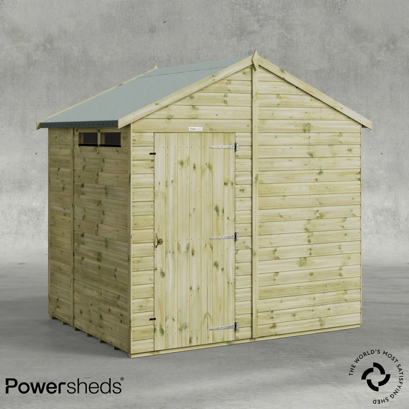 Premium Apex Security Shed
