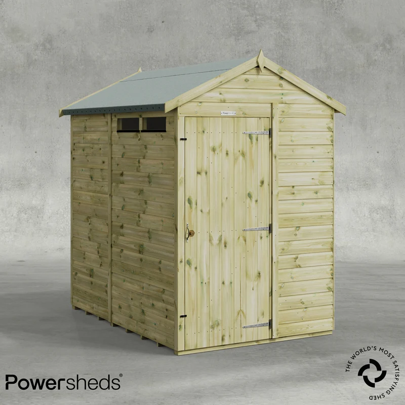 Premium Apex Security Shed