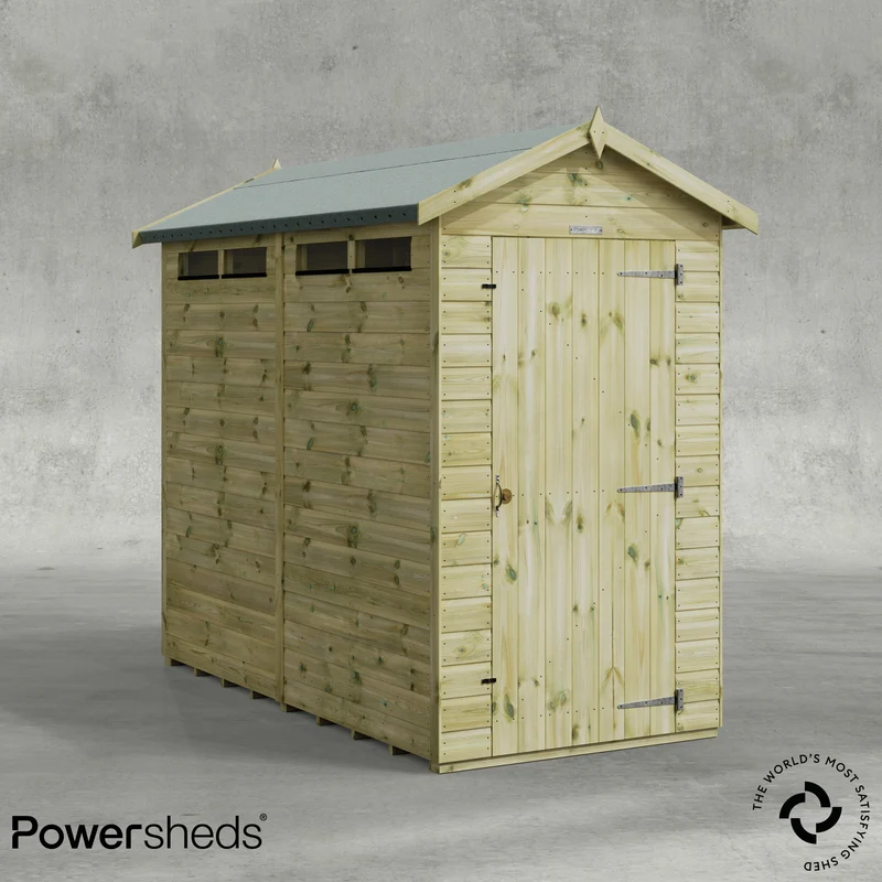 Premium Apex Security Shed