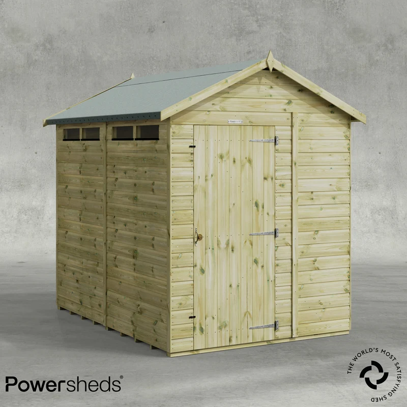 Premium Apex Security Shed