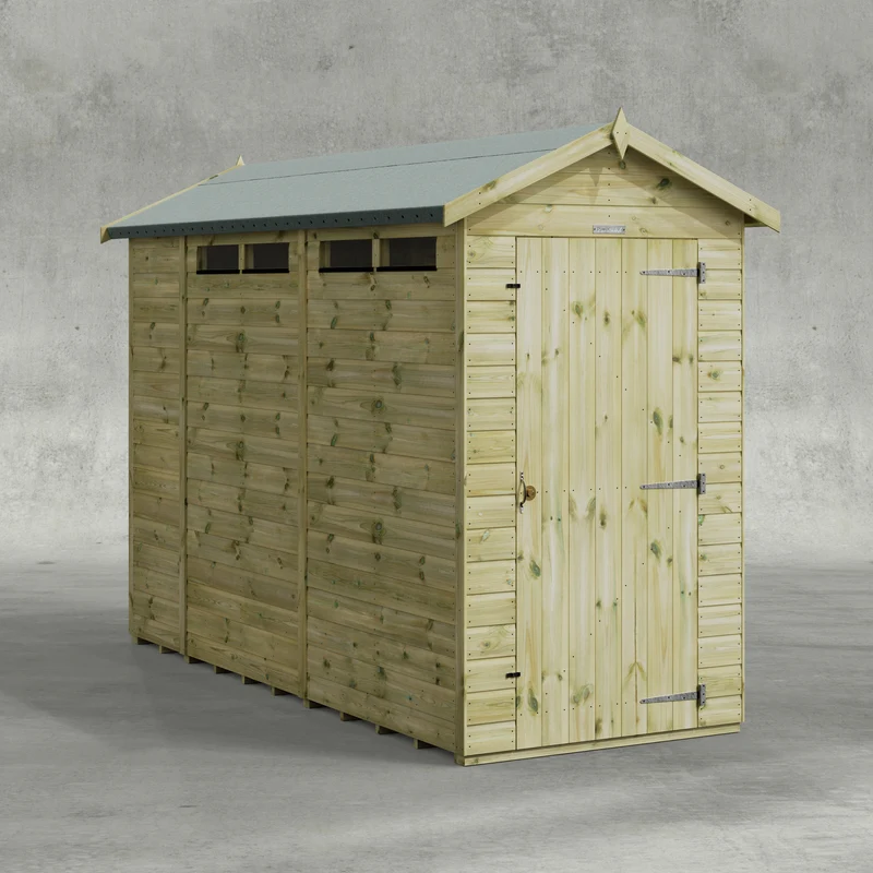 Premium Apex Security Shed