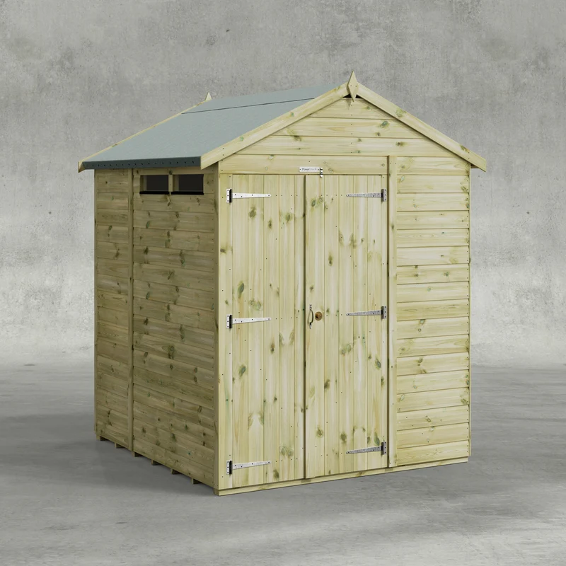 Premium Apex Security Shed