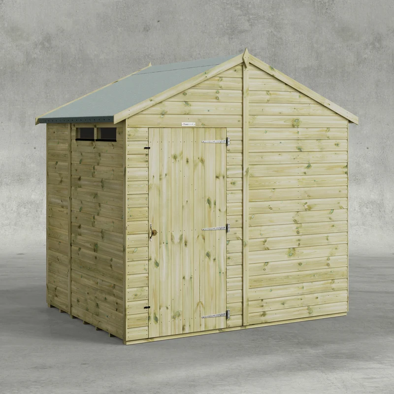 Premium Apex Security Shed